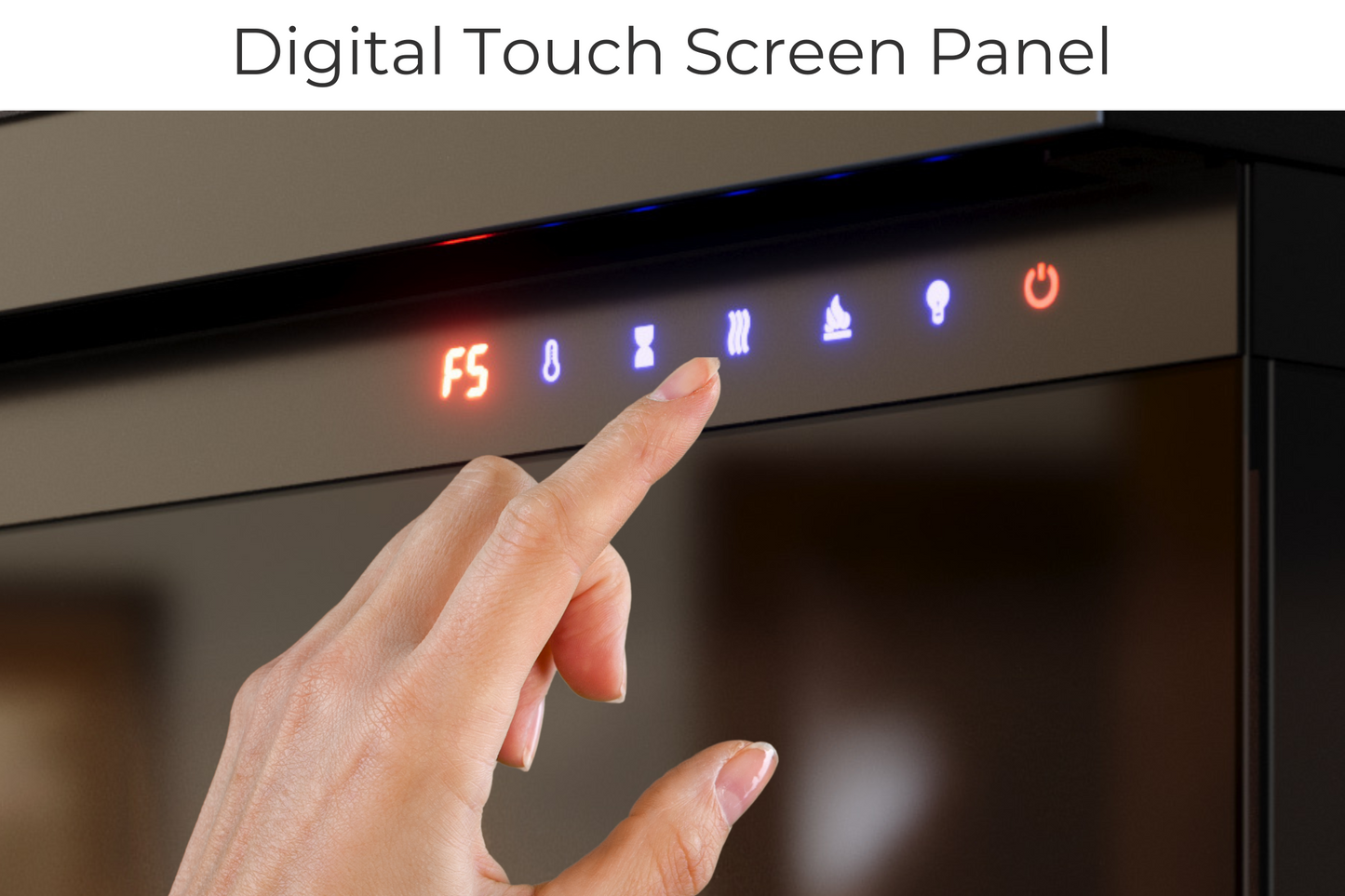 44" 3-Sided Electric Fireplace – Spectrum Slimline | UK Delivery